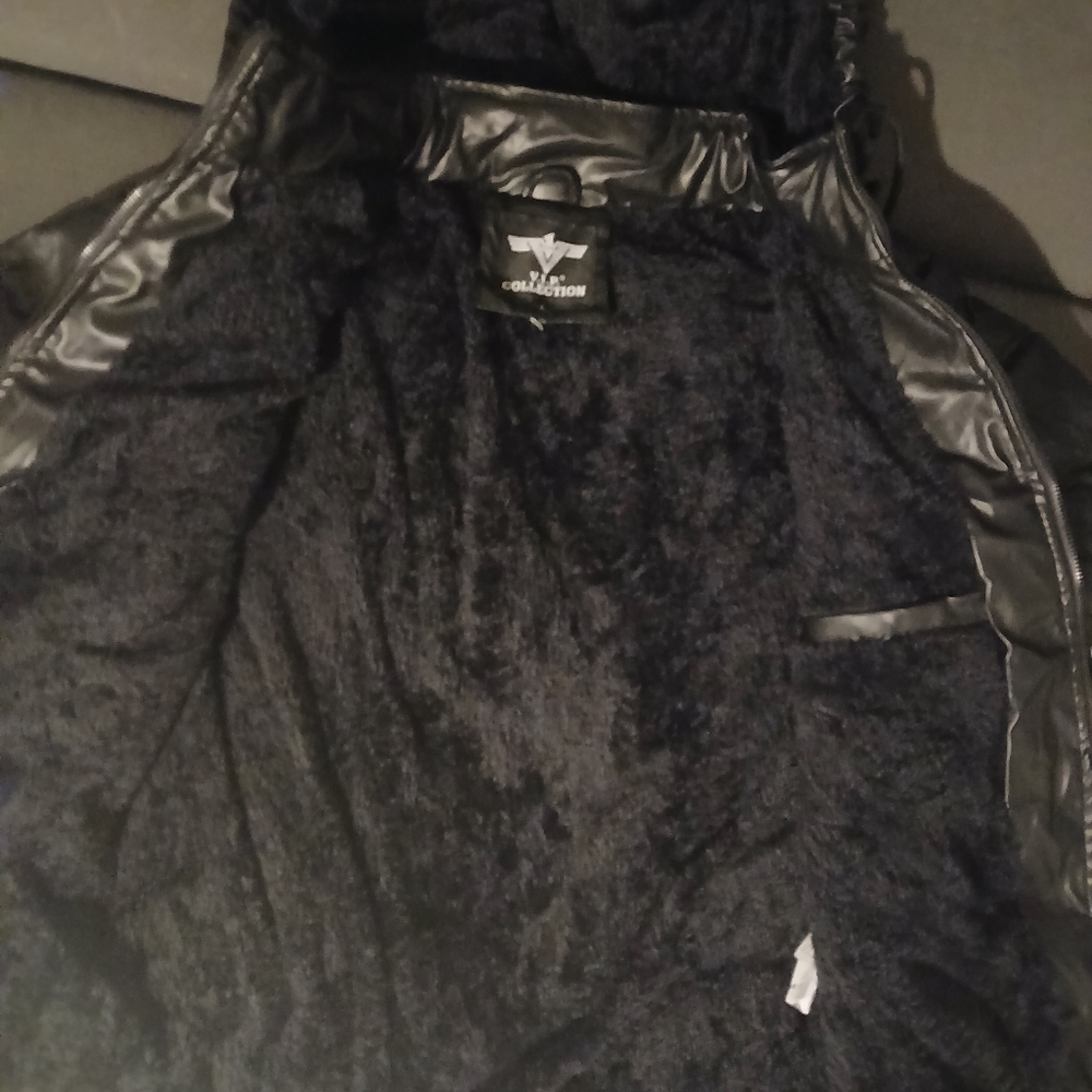 Leather jacket- VIP Collection vfp-16 - Picture 4 of 6